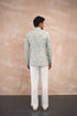 Powder Blue Sunflower Bandhgala Set